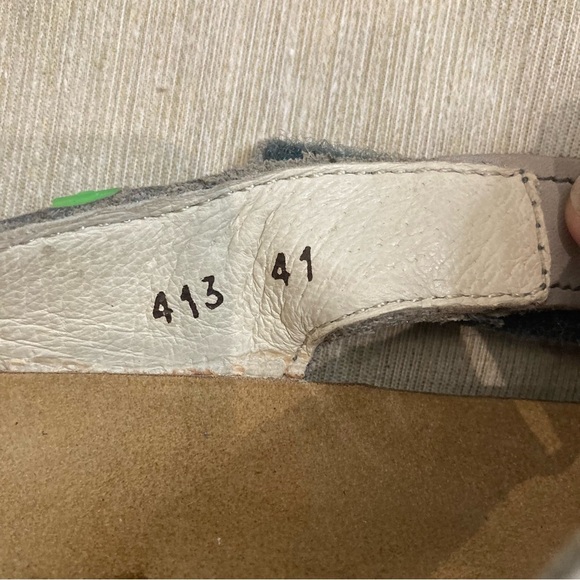 EL NATURALISTA SZ 41 Wakataua Leather Velcro Closure Warm Grey Colourway Sandals - Picture 8 of 12